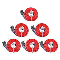 CN On Sale - 6pcs Stepper Motor 4 wires 1m cable with pitch connector