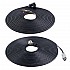 10m(393.7") Motor and Encoder Cable with Connectors Kit for A6 & A6H Series 17-bit Servo Motor with Brake