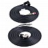 5m(196.85") Motor and Encoder Cable with Connectors Kit for A6 & A6H Series 17-bit Servo Motor with Brake
