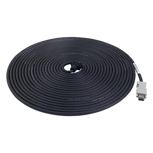 10m(393.7) Encoder Cable with Connector for A6 Series 17-bit Servo Motor - AS7-C-ENC076-10.0 | StepperOnline AU