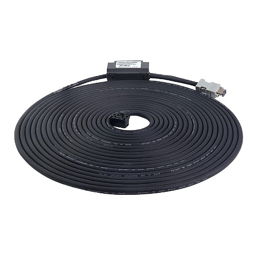10m(393.7") Encoder Cable with Battery Box for A6 Series 17-bit Servo Motor - AS7-C-ENC076-BAT-10.0 | StepperOnline AU