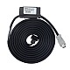 3m(118.11") Encoder Cable with Battery Box for A6 Series 17-bit Servo Motor - AS7-C-ENC076-BAT-3.0 | StepperOnline AU