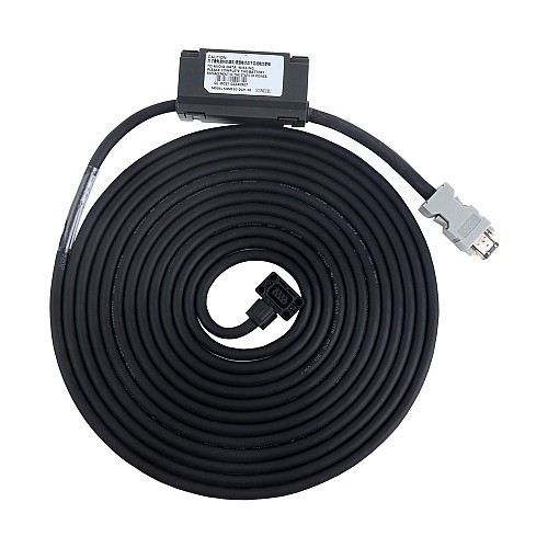 5m(196.85") Encoder Cable with Battery Box for A6 Series 17-bit Servo Motor - AS7-C-ENC076-BAT-5.0 | StepperOnline AU