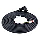 5m(196.85") Motor and Encoder Cable with Connectors Kit for A6 & A6H Series 17-bit Servo Motor with Brake - A6-5MB-5E-B | StepperOnline AU