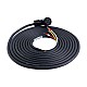 5m(196.85") Motor and Encoder Cable with Connectors Kit for A6 & A6H Series 17-bit Servo Motor - A6-5M-5E-B | StepperOnline AU