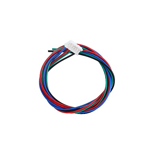 0.5m(19.69") Stepper Motor Cable 4 Wires with 6-Pin PHR-6 Connector - C010 | StepperOnline AU