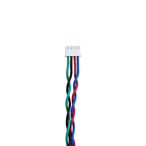 0.44m(17.32") AWG #22 Twisted Pair Cable with 4-Pin  JST XHP-4 Connector - C011 | StepperOnline AU