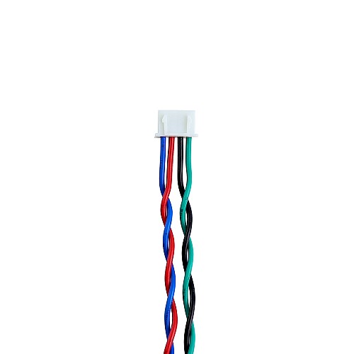 0.44m(17.32") AWG #22 Twisted Pair Cable with 4-Pin  JST XHP-4 Connector - C011 | StepperOnline AU