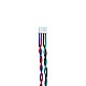 0.44m(17.32") AWG #22 Twisted Pair Cable with 4-Pin  JST XHP-4 Connector - C011 | StepperOnline AU