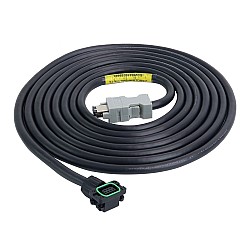 3m(118.11") Encoder Extension Cable with Connector for T6 & T7 Series 23-bit Servo Motor
