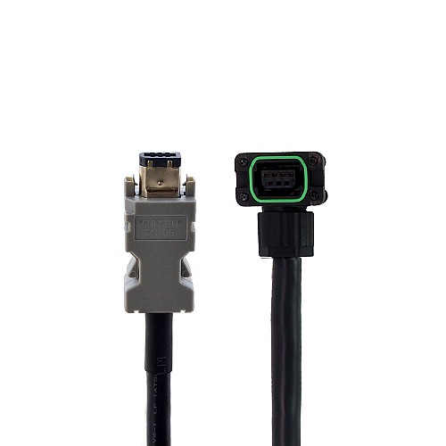 5m(196.85) Encoder Extension Cable with Connector for T6 & T7 Series 23-bit Servo Motor - CEST5M0-2 | StepperOnline AU