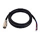 1.7m(67) AWG18 Motor Extension Cable with GX16 Aviation Connector for Nema 34 Closed Loop Stepper Motors - CM2M-18 | StepperOnline AU