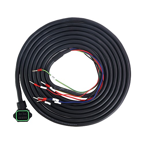 3m(118.11) 4-PIN Motor Extension Cable with Connector for T6 & T7 Series 23-bit Servo Motor w/ Brake - CMBST3M0-2 | StepperOnline AU