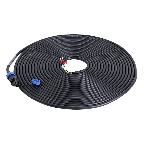 10m(393.7) 4-PIN Motor Extension Cable with IP65 Aviation Connector for T6 Series 17-bit Servo Motor - CMST10M | StepperOnline AU