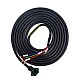 3m(118.11) 4-PIN Motor Extension Cable with Connector for T6 & T7 Series 23-bit Servo Motor - CMST3M0-2 | StepperOnline AU