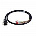 1m(39.37") HDB15 Male to Bare High Flex Shielded Cable D-SUB 15-Pin Connector to Single End Cable with Terminal