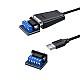 1.5m(59.06") USB to RS422/RS485 Serial Port Converter Adapter Cable - RS485-1 | StepperOnline AU