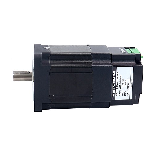 Nema 34 86x86x168mm Integrated Brushless DC Motor 200W 24V 1500RPM 1.27Nm  8.33A w/ Driver - 86IBL200-2415 | StepperOnline AU