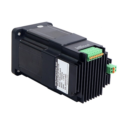 Nema 34 86x86x168mm Integrated Brushless DC Motor 200W 24V 1500RPM 1.27Nm  8.33A w/ Driver - 86IBL200-2415 | StepperOnline AU