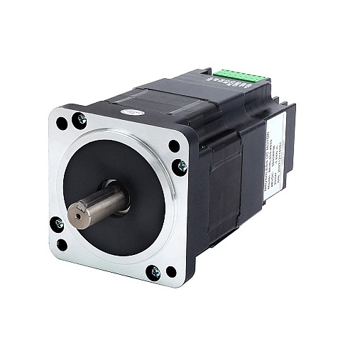 Nema 34 86x86x138mm Integrated Brushless DC Motor 200W 48V 3000RPM 0.64Nm 4.17A w/ Driver - 86IBL200-4830 | StepperOnline AU