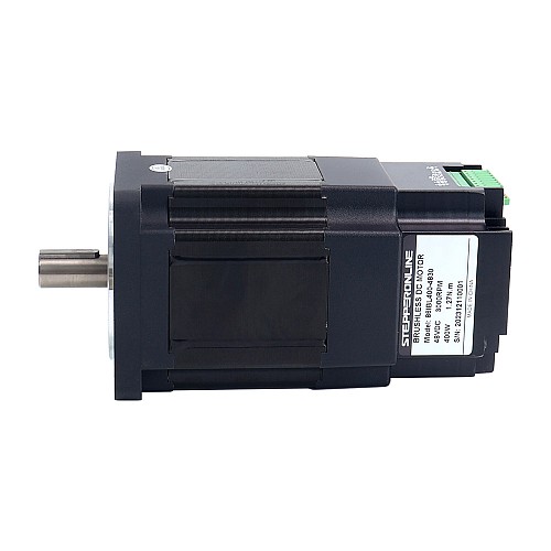 Nema 34 86x86x168mm Integrated Brushless DC Motor 400W 48V 3000RPM 1.27Nm 8.33A w/ Driver - 86IBL400-4830 | StepperOnline AU