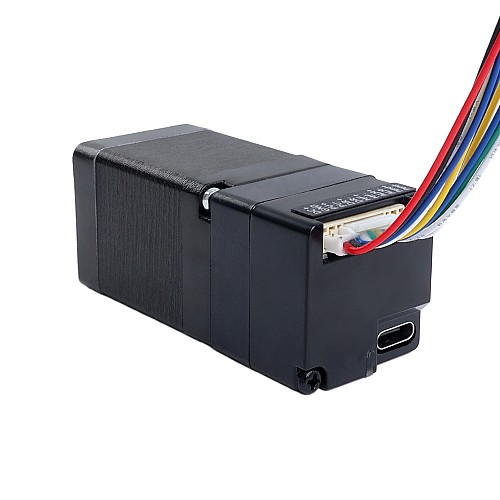 ESS Series 7.4Ncm(10.48oz.in) Nema 11 Integrated Closed Loop Stepper Servo Motor 24VDC 16-bit Encoder - ESS11-P01 | StepperOnline AU