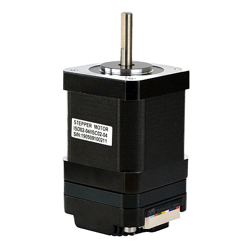 Nema 17 Integrated Stepper Motor 0.44Nm(62.32oz.in) w/ Controller ISC02 10-30VDC - ISC02-04 | StepperOnline AU