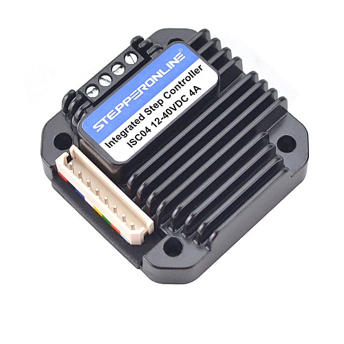 Integrated Stepper Motor Controller 1.5-4A 12-40VDC for NEMA 17, 23 Stepper Motor - ISC04 | StepperOnline AU