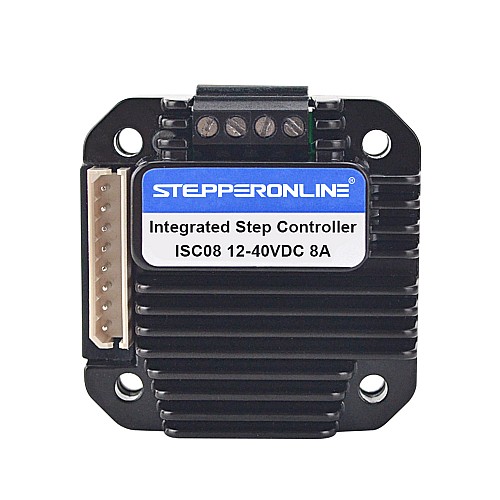 Integrated Stepper Motor Controller 3-8A 12-40VDC for NEMA 23 Stepper Motor - ISC08 | StepperOnline AU