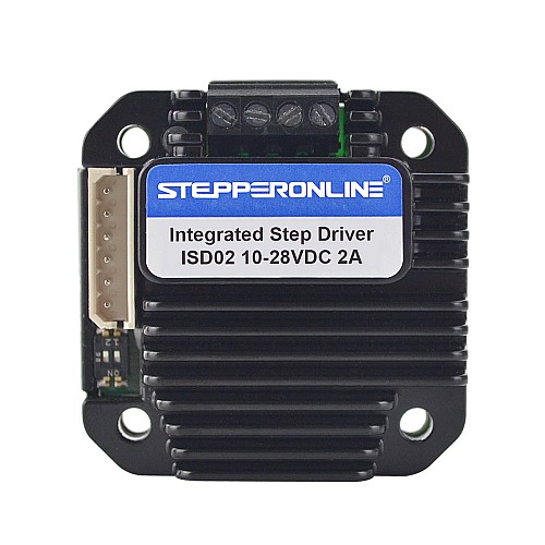 Integrated Stepper Motor Driver 0-2A 10-28VDC for NEMA 17 Stepper Motor - ISD02 | StepperOnline AU