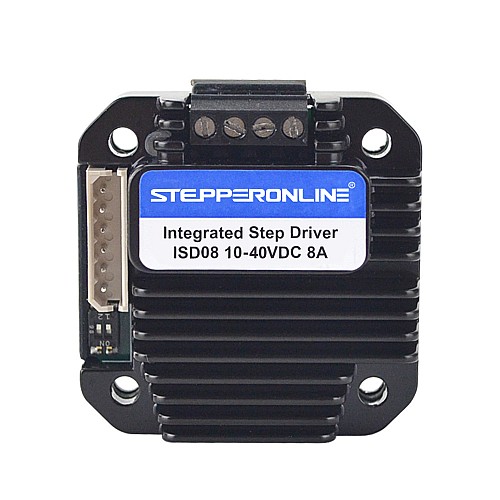 Integrated Stepper Motor Driver 3-8A 10-40VDC for NEMA 23 Stepper Motor - ISD08 | StepperOnline AU
