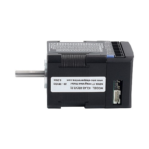 iCL Series NEMA 17 Integrated Closed Loop Stepper Motor 0.3Nm(42.48oz.in) 20-36VDC w/ 14-bit Encoder - iCL42-03 | StepperOnline AU