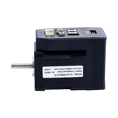 iCL Series NEMA 17 Integrated RS485 Closed Loop Stepper Motor 0.4Nm(56.64oz.in) 20-36VDC w/ 14-bit Encoder - iCL42-RS06 | StepperOnline AU