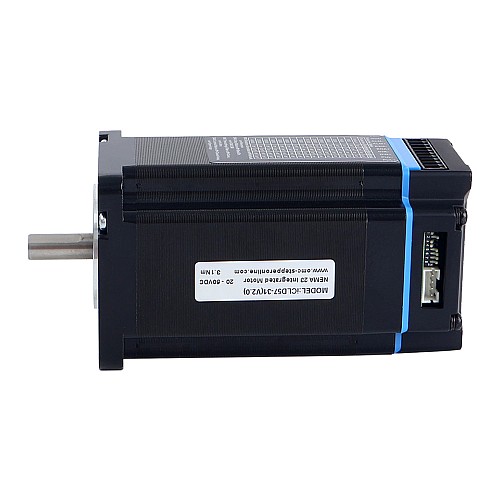 iCL Series NEMA 23 Integrated Closed Loop Stepper Motor 3.1Nm(439oz.in) 20-50VDC w/ 14-bit Encoder - iCLD57-31 | StepperOnline AU