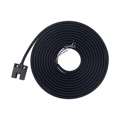 Ultra-compact U-shaped Pre-wired Photomicrosensor EE-SX95 - EE-SX954-W | StepperOnline AU