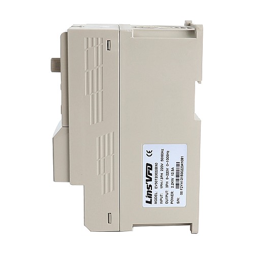 EV50 Series VFD 3HP 2.2KW 12.5A Single/Three Phase 220V Variable Frequency Drive - EV50T20022BX0 | StepperOnline AU