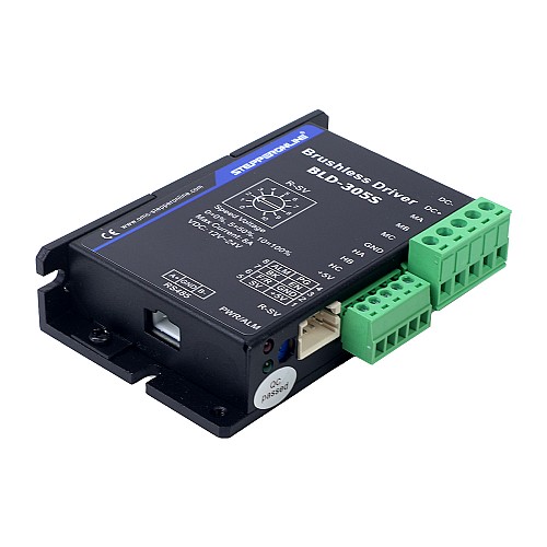Digital Brushless DC Motor Driver 12-24VDC Max 8.0A 120W - BLD-305S | StepperOnline AU