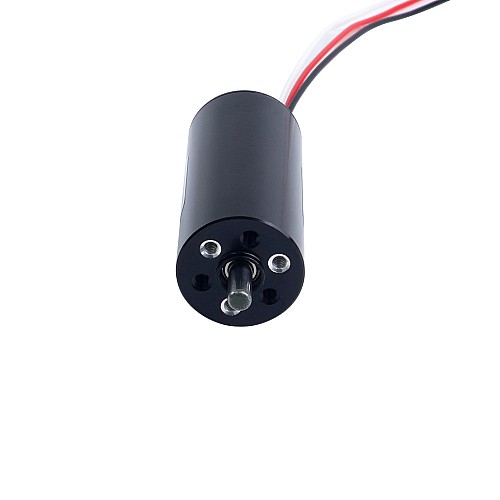 24V 5.6mNm 7.45W 0.5A Round Ф16x36mm Brushless Coreless Motor - 16CL36-24-P2-12700 | StepperOnline AU