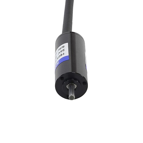 24V 7.2mNm 30.16W 1.6A Round Ф16x41mm Brushless Coreless Motor - 16CL41-24-P2-40000 | StepperOnline AU