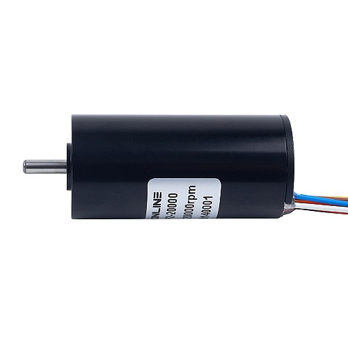 24V 15mNm 31.41W 1.55A Round Ф22x45mm Brushless Coreless Motor - 22CL45-24-P2-20000 | StepperOnline AU