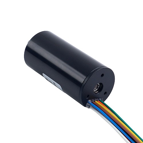 24V 15mNm 31.41W 1.55A Round Ф22x45mm Brushless Coreless Motor - 22CL45-24-P2-20000 | StepperOnline AU