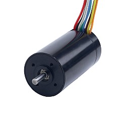 24V 10000RPM 140mNm 146.6W 9.21A Round Ф35x60mm Brushless Coreless Motor