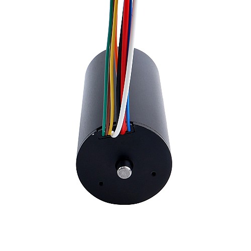24V 200mNm 192.67W 9.65A Round Ф40x84mm Brushless Coreless Motor - 40CL84-24-P2-9200 | StepperOnline AU