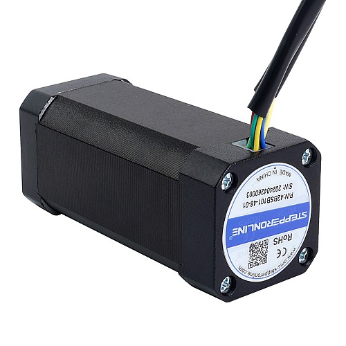 48V 3000RPM 0.25Nm 79W 2.30A 42x42x101mm Brushless DC Motor - 42BSB101-48-01 | StepperOnline AU