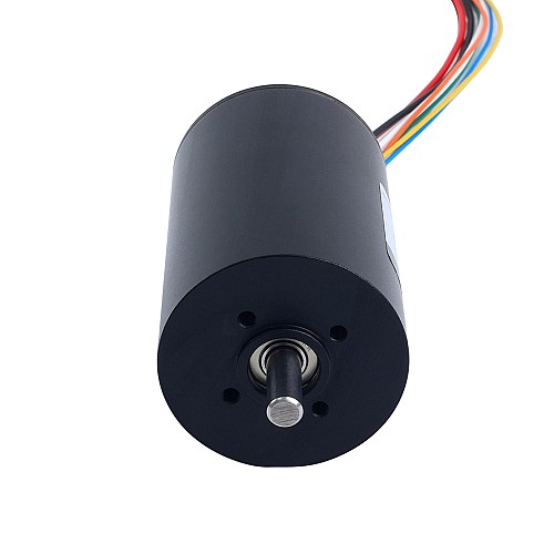 24V 210mNm 175.92W 9.68A Round Ф43x69mm Brushless Coreless Motor - 43CL70-24-P2-8000 | StepperOnline AU