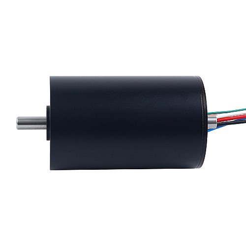 24V 210mNm 175.92W 9.68A Round Ф43x69mm Brushless Coreless Motor - 43CL70-24-P2-8000 | StepperOnline AU