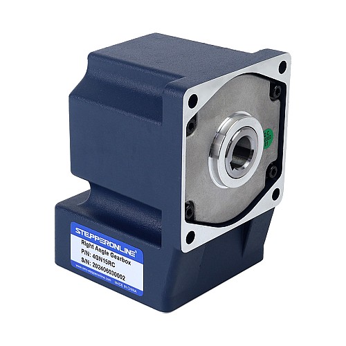 48V 40W 200RPM Geared BLDC Motor 1.34Nm(190.10oz.in) 15:1 Right Angle Gearbox - F4B40-48GN-30S/4GN15RC | StepperOnline AU
