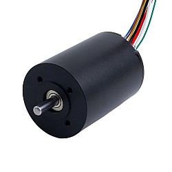 28V 3500RPM 304mNm 111W 6.06A Round Ф50x70mm Brushless Coreless Motor