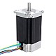 36V 3000RPM 0.6Nm 188W 7.20A 57x57x100mm Brushless DC Motor - 57BSA100-36-01 | StepperOnline AU