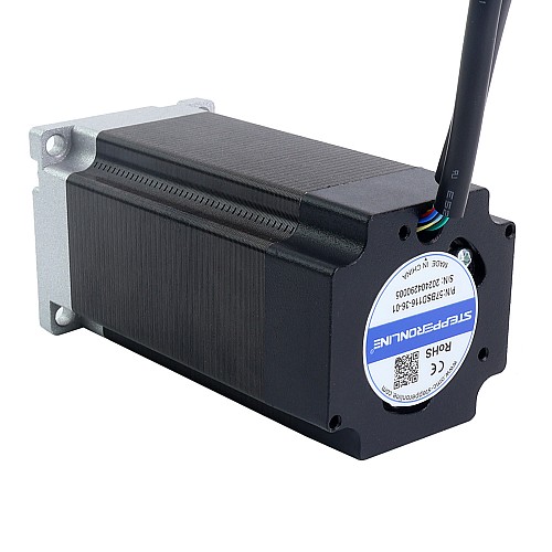 36V 3000RPM 0.6Nm 188W 7.20A 57x57x116mm Brushless DC Motor - 57BSD116-36-01 | StepperOnline AU